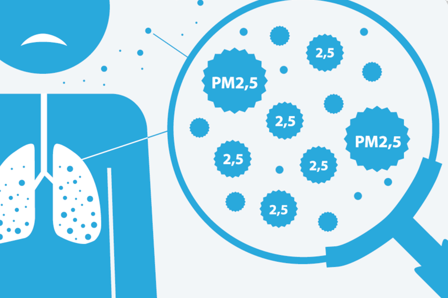 ذرات PM2.5 و اثرات آن بر بدن انسان