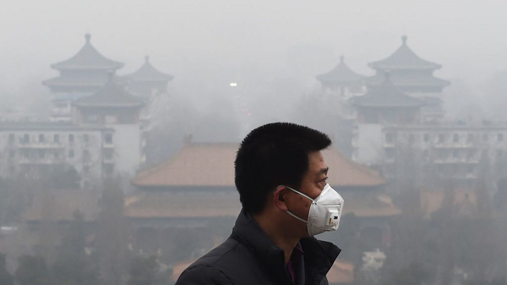 آلودگی هوای شدید در چین