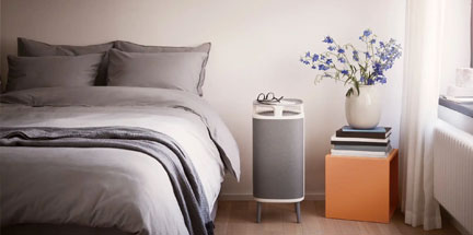 Air purifiers in bedrooms