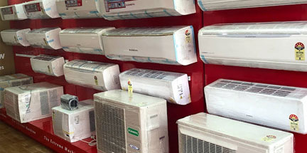 Wholesale sales of air conditioners