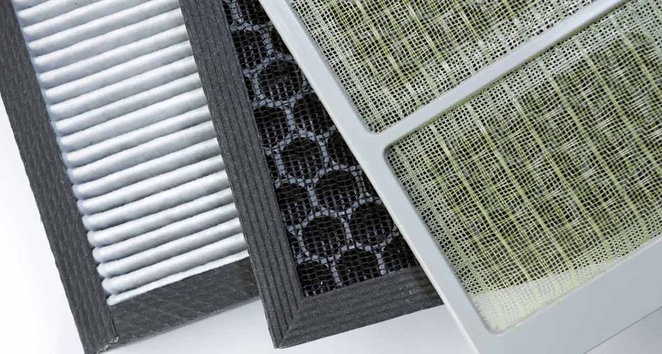Types of filters for air conditioners