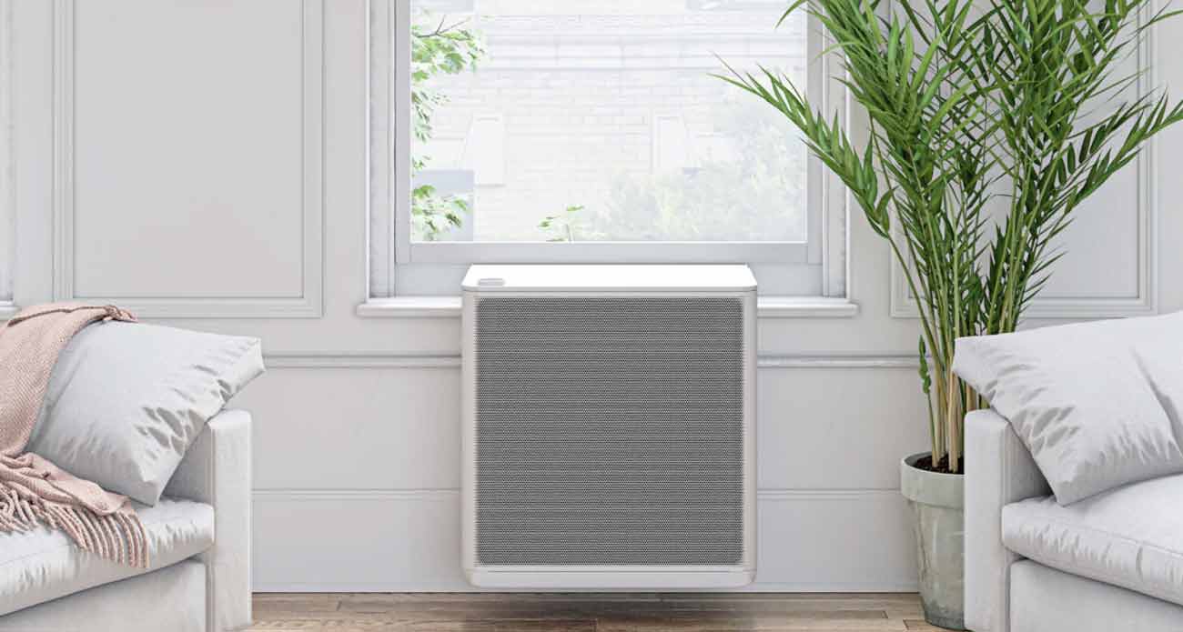 Home air conditioner in small spaces