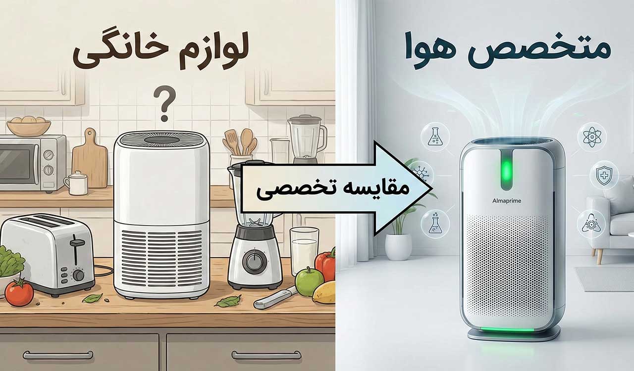 مقایسه دستگاه تصفیه هوا آلماپرایم و بلانتون