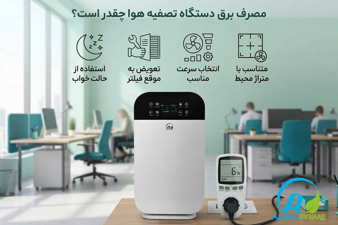 آیا مصرف برق دستگاه تصفیه هوا زیاد است ؟ 1 آیا مصرف برق دستگاه تصفیه هوا زیاد است ؟ - خلیج بلبرینگ